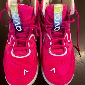 Avoli Brand Volleyball Shoes Vibrant Pink Athletic Sneakers